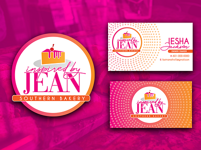 Inspired By Jean (Chosen Logo & Business Cards)