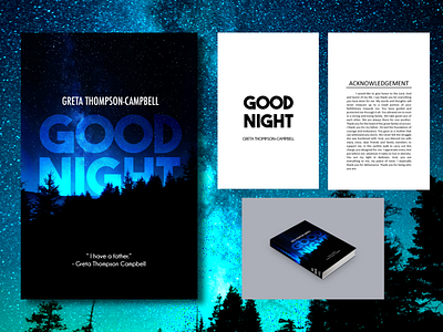 Good Night (Book Cover + Pages)
