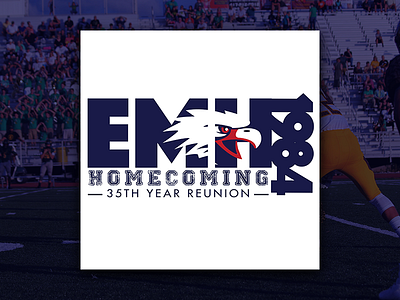 EMHS: 35th Year Reunion (Homecoming T-shirt Design)