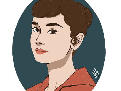 Audrey Hepburn ✨ clip studio paint illustration udrey hepburn woman
