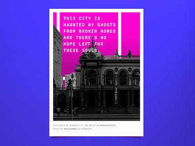 Poster - Haunted City