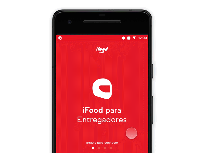 Driver Experience: Onboarding android brazil delivery design driver ifood logistics material prototype sao paulo ui mobile ux