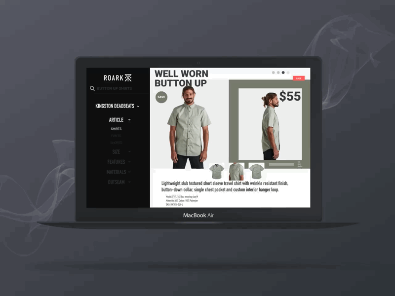 E-commerce + Brand Narrative Integration animation brand e commerce sketch ui ux ux design web