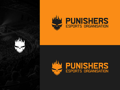 Punishers Esports Concept 01 3d art branding design esports gaming geometric human logo logo design nth vector