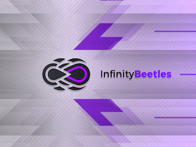 Infinity Beetles Brand Logo design gaming logo logo design