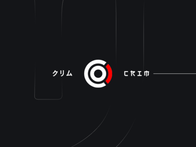 Crim Logo - Minimalist Japanese Style