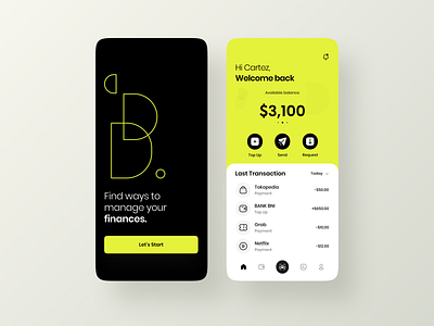 Dana - Finance App Design by Ahmad Sulaiman for Plainthing Studio on ...