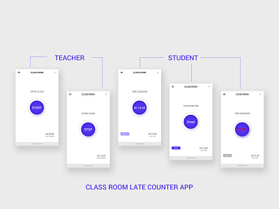 Classroom Time Counter App