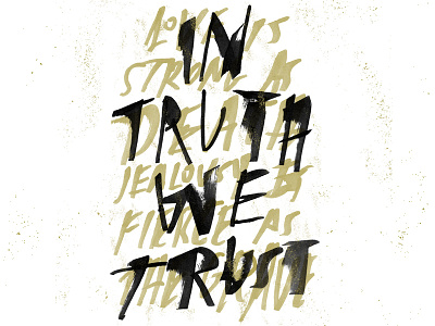 In Truth We Trust