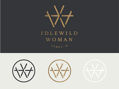 Idlewild Woman branding identity logo