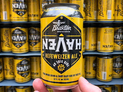 Haven Hefeweizen beer craft beer packaging type