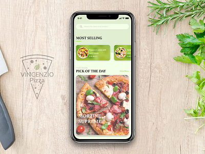 Pizza Ordering App app branding delivery app design dribbble ios app design online ordering pizza typography ui ux design vector