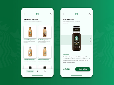 Starbucks Re-design app app concept branding coffee app coffee shop design ecommerce flat ios mobile app online food online ordering starbucks ui ux