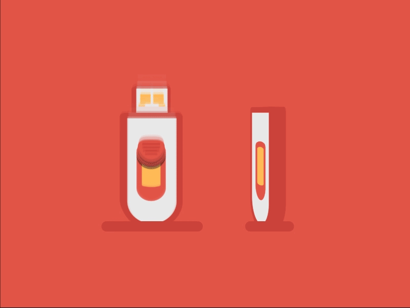 Flash Drive Moment by NOLO on Dribbble