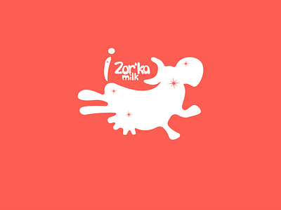 Zor'Ka Milk branding design identity logo logotype vector