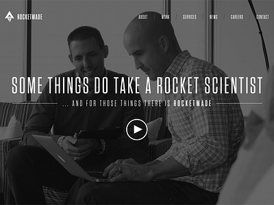Rocketmade.com Abandoned Concept design rocketmade web