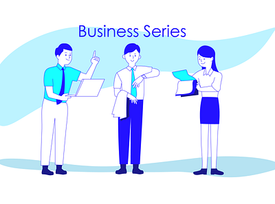 business series 003 design illustration ui vector