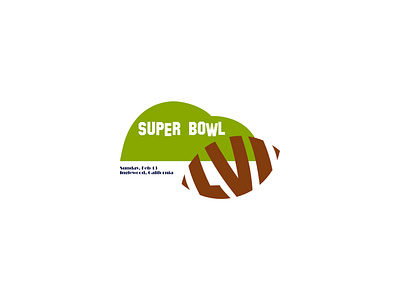 Super Bowl LVI Logo Concept affinity affinity designer football game hills hollywood hollywood hills logo nfl sports super bowl