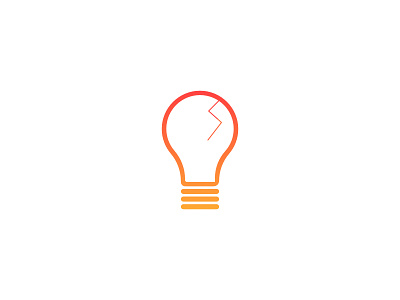 Out of Ideas affinity affinity designer broken gradient icon ideas lightbulb no ideas none