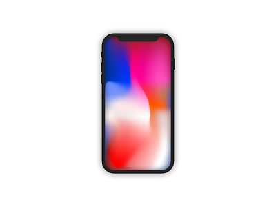 iPhone X Mockup 10 affinity apple black phone illustrator iphone iphone x phone