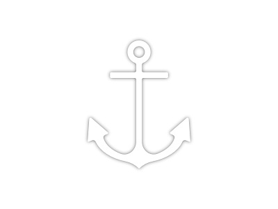 Anchor Sticker Concept anchor boat concept lake lakers sea ship southwest sticker white