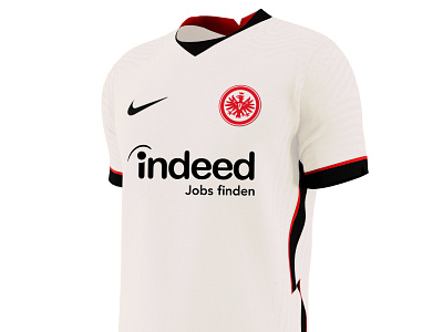 Eintracht Frankfurt Home Kit Concept football club jersey jersey design jersey mockup soccer sports design
