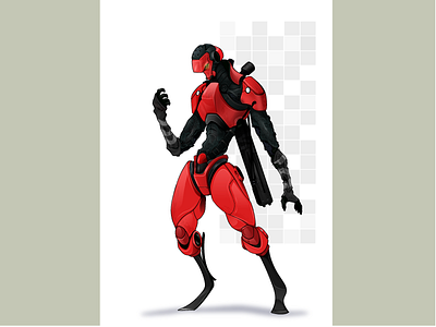Conquista12 character concept cyborg fiction game art illustration mech robot