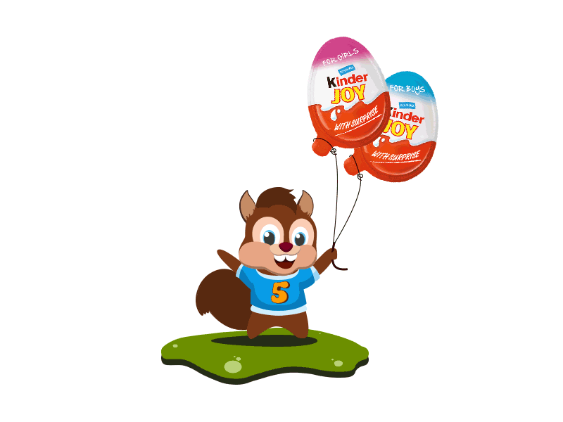 KinderJoy with Grade5 - Quick Animations 2 ads advert app educational grade5 kinder kinderjoy lanka mascot promotion sri
