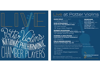 Album Cover - Live at Potter Violins