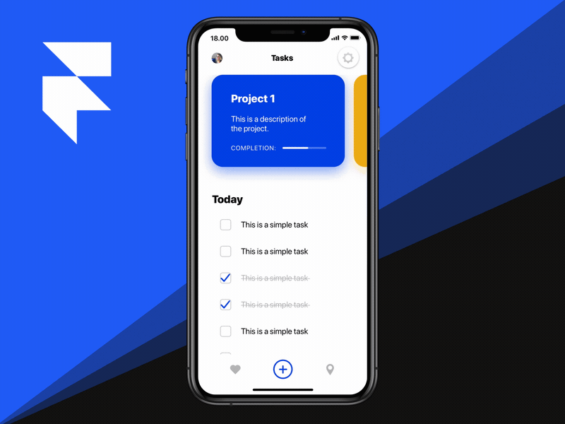 Framer X Tutorial: 03. Layout and Interactive tools design framer framerx gif graphic iphone iphonex page path prototype prototypes prototyping svg tasks todo app tutorial uidesign