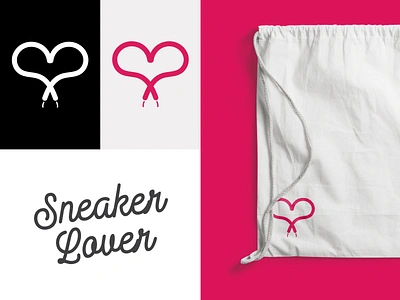 Sneaker Lover - Logo & Branding branding branding and identity design handlettering icon icon design identity identity branding illustrator lettering logo logodesign lovecraft minimal pink sneaker sneakerhead type typography valentinesday