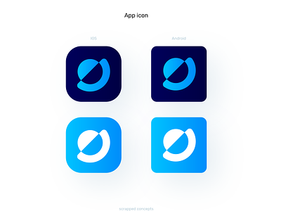 Spoken App Icon Design app brand identity design flat icon logo minimal ui ux