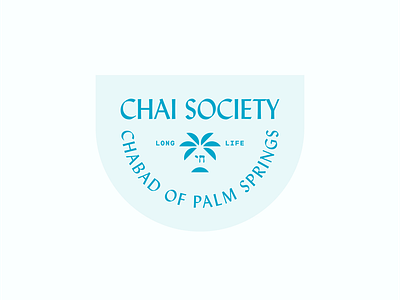 Chai Society Palm Springs Logo Design branding design logo minimal palm springs typography