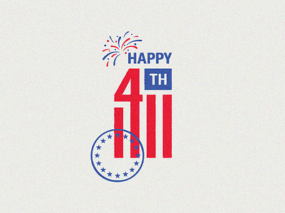 Happy Independence Day! - July 4th america design illustration independenceday july 4th logo retro stamp vintage