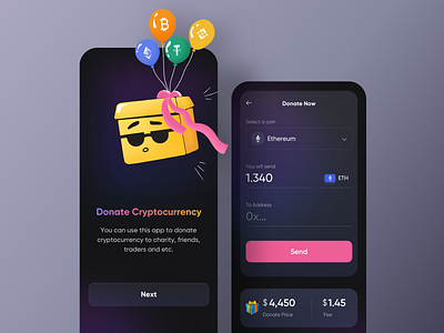 Crypto Donate App