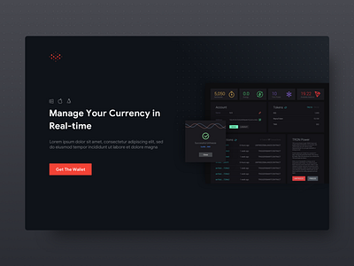 Wallet Landing Page