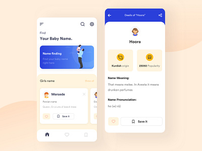 Name Finding app concept