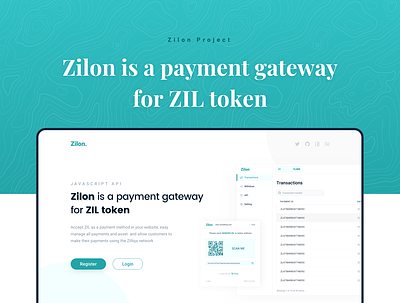 Zilon payment gateway bitcoin crypto crypto currency crypto exchange crypto wallet cryptocurrency dashboard gateway hero banner homepage landing login payment qrcode ui ui design web web design webdesig website design