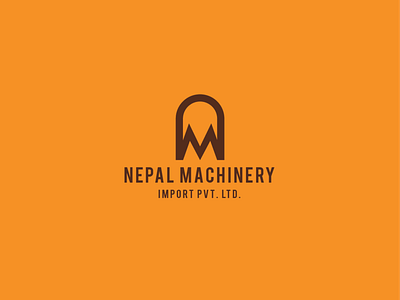 Machinery Import company minimal logo