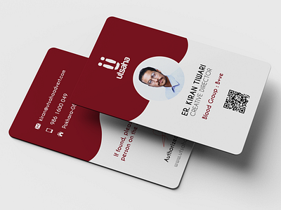 Id Card Design branding card clean colors design flat identity branding illustration minimal vector vibrant