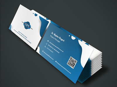 IT Company Business Card Design