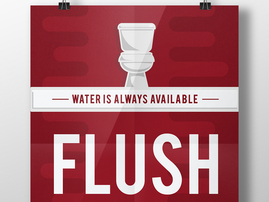 flush-me-poster-design-by-kiran-tiwari-on-dribbble