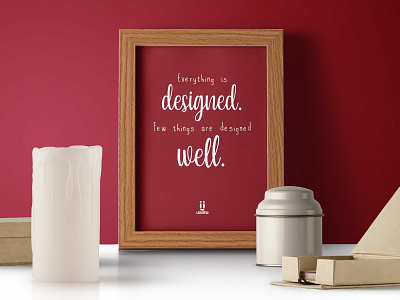 Design Quote Poster Design