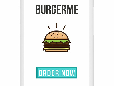 Burger Me Mobile App Concept