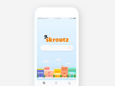 skroutz iOS app 2d app comparison ecommerce illustration ios mockup price search skroutz ui ux