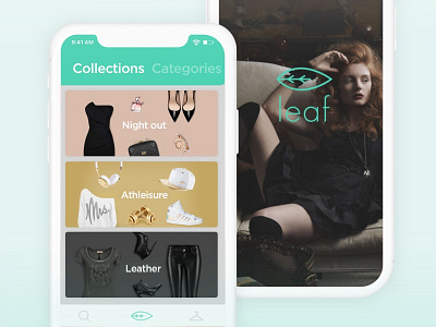 Leaf - Fashion App app collection ecommerce fashion iphone leaf shopping skroutz x