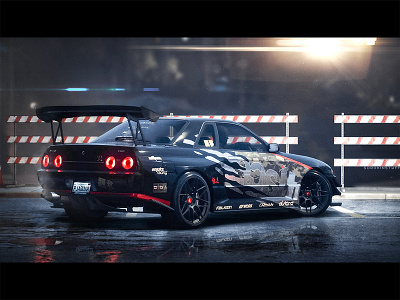 Nissan R32 Street #3 auto car needforspeed nfs nissan ps4 r32 sony playstation 4 sorokinstuff tuning