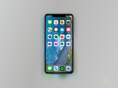 New Office icons on iPhone XS — New Office Icons Remake art direction branding design fluent fluent design fluent design system iconography icons illustrations microsoft office microsoft surface ux design ux ui windows 10