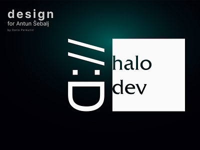 HaloDev branding design logo