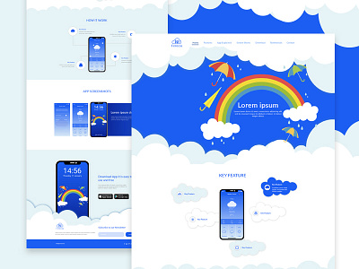 App Landing page_Weather